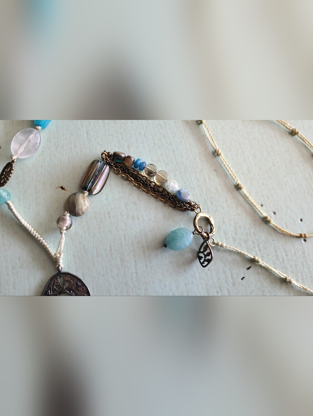 Silpada Boho Turquoise Bead Pendant Necklace - Picture 3 of 5